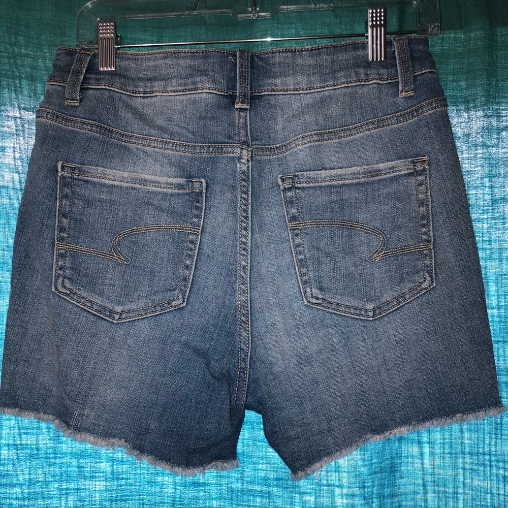 Time & True Denim High Rise Shorts